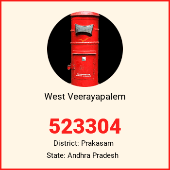 West Veerayapalem pin code, district Prakasam in Andhra Pradesh