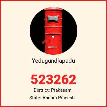 Yedugundlapadu pin code, district Prakasam in Andhra Pradesh