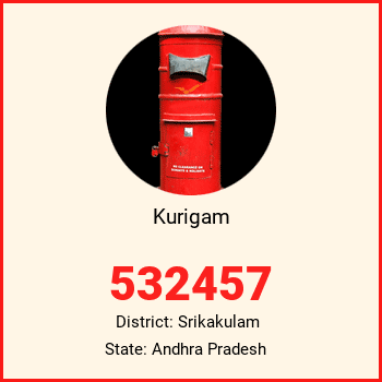 Kurigam pin code, district Srikakulam in Andhra Pradesh