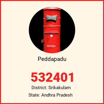 Peddapadu pin code, district Srikakulam in Andhra Pradesh
