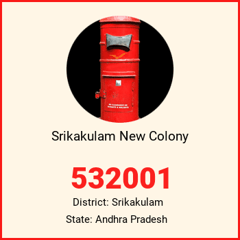 Srikakulam New Colony pin code, district Srikakulam in Andhra Pradesh