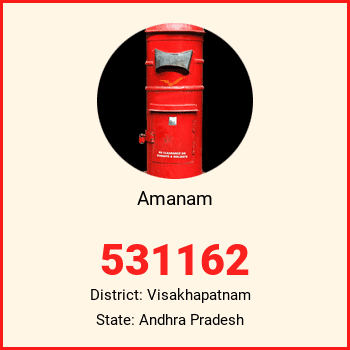 Amanam pin code, district Visakhapatnam in Andhra Pradesh