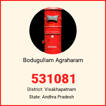 Bodugullam Agraharam pin code, district Visakhapatnam in Andhra Pradesh