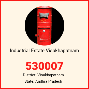 Industrial Estate Visakhapatnam pin code, district Visakhapatnam in Andhra Pradesh