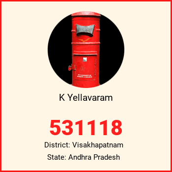 K Yellavaram pin code, district Visakhapatnam in Andhra Pradesh