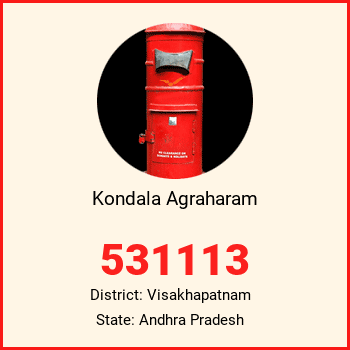 Kondala Agraharam pin code, district Visakhapatnam in Andhra Pradesh