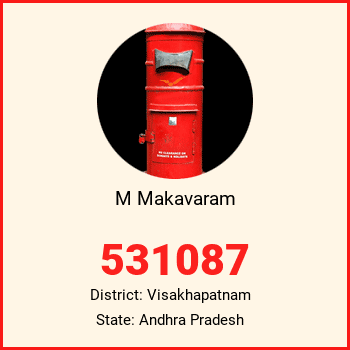 M Makavaram pin code, district Visakhapatnam in Andhra Pradesh