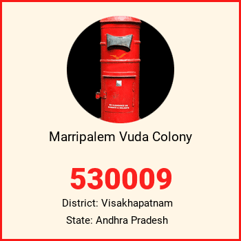 Marripalem Vuda Colony pin code, district Visakhapatnam in Andhra Pradesh