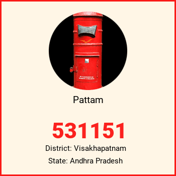 Pattam pin code, district Visakhapatnam in Andhra Pradesh