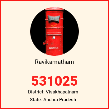 Ravikamatham pin code, district Visakhapatnam in Andhra Pradesh