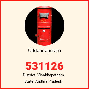Uddandapuram pin code, district Visakhapatnam in Andhra Pradesh