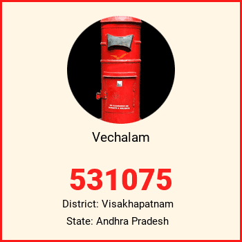 Vechalam pin code, district Visakhapatnam in Andhra Pradesh