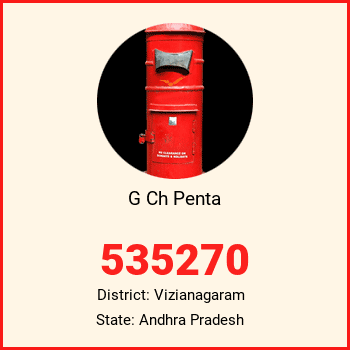 G Ch Penta pin code, district Vizianagaram in Andhra Pradesh