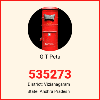G T Peta pin code, district Vizianagaram in Andhra Pradesh