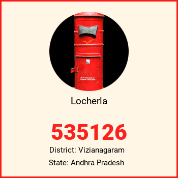 Locherla pin code, district Vizianagaram in Andhra Pradesh