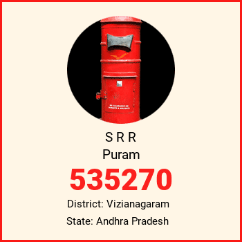 S R R Puram pin code, district Vizianagaram in Andhra Pradesh