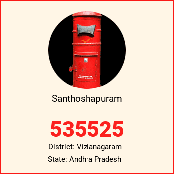 Santhoshapuram pin code, district Vizianagaram in Andhra Pradesh
