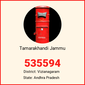 Tamarakhandi Jammu pin code, district Vizianagaram in Andhra Pradesh