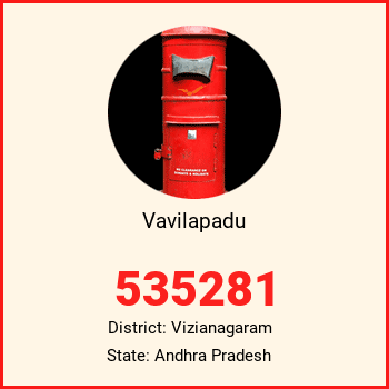 Vavilapadu pin code, district Vizianagaram in Andhra Pradesh