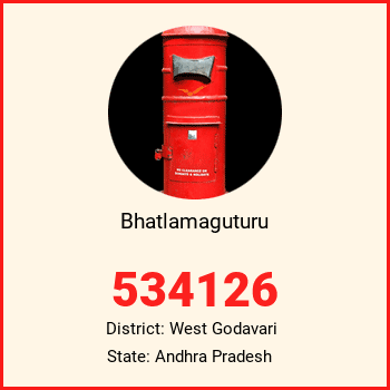Bhatlamaguturu pin code, district West Godavari in Andhra Pradesh