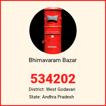 Bhimavaram Bazar pin code, district West Godavari in Andhra Pradesh