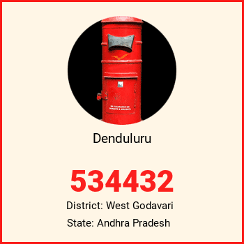 Denduluru pin code, district West Godavari in Andhra Pradesh