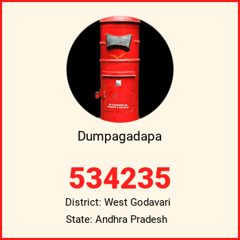 Dumpagadapa pin code, district West Godavari in Andhra Pradesh