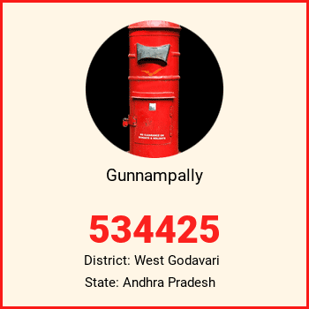 Gunnampally pin code, district West Godavari in Andhra Pradesh
