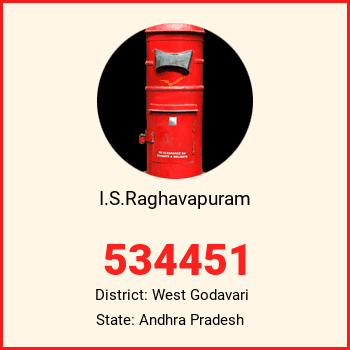 I.S.Raghavapuram pin code, district West Godavari in Andhra Pradesh