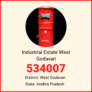Industrial Estate West Godavari pin code, district West Godavari in Andhra Pradesh