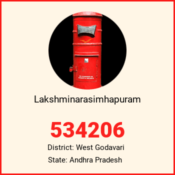 Lakshminarasimhapuram pin code, district West Godavari in Andhra Pradesh