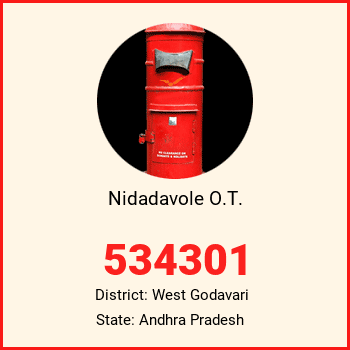 Nidadavole O.T. pin code, district West Godavari in Andhra Pradesh