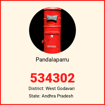Pandalaparru pin code, district West Godavari in Andhra Pradesh