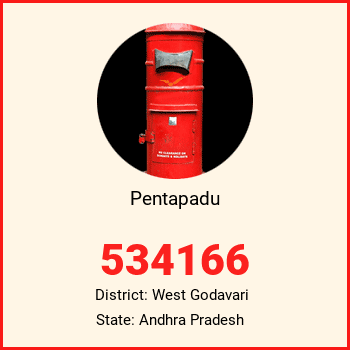Pentapadu pin code, district West Godavari in Andhra Pradesh