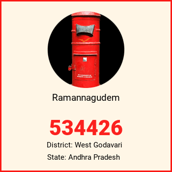 Ramannagudem pin code, district West Godavari in Andhra Pradesh