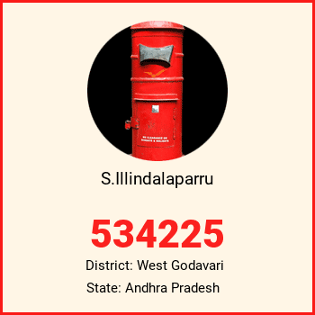 S.Illindalaparru pin code, district West Godavari in Andhra Pradesh