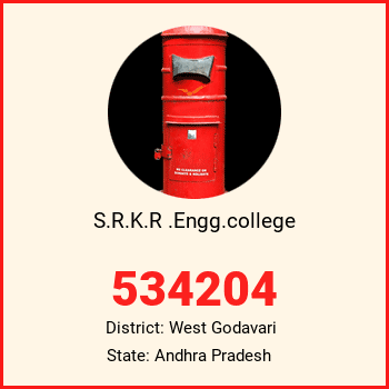 S.R.K.R .Engg.college pin code, district West Godavari in Andhra Pradesh