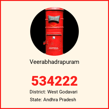 Veerabhadrapuram pin code, district West Godavari in Andhra Pradesh