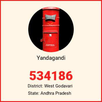 Yandagandi pin code, district West Godavari in Andhra Pradesh