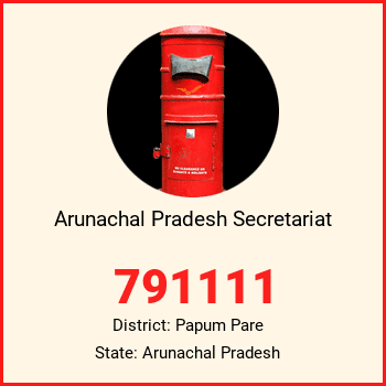 Arunachal Pradesh Secretariat pin code, district Papum Pare in Arunachal Pradesh