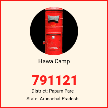 Hawa Camp pin code, district Papum Pare in Arunachal Pradesh