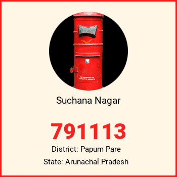 Suchana Nagar pin code, district Papum Pare in Arunachal Pradesh