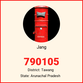 Jang pin code, district Tawang in Arunachal Pradesh