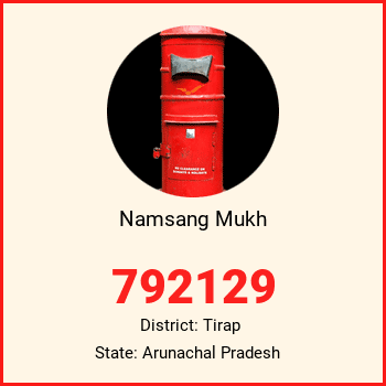 Namsang Mukh pin code, district Tirap in Arunachal Pradesh