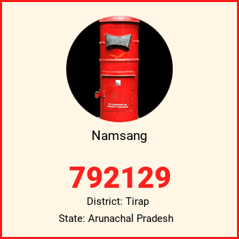 Namsang pin code, district Tirap in Arunachal Pradesh
