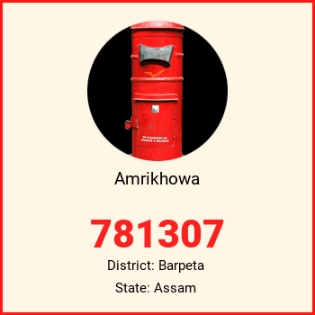Amrikhowa pin code, district Barpeta in Assam
