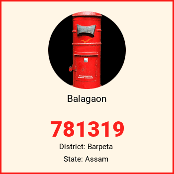 Balagaon pin code, district Barpeta in Assam
