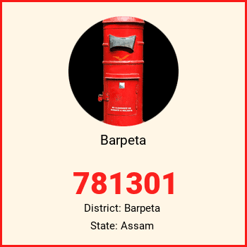 Barpeta pin code, district Barpeta in Assam