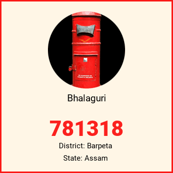 Bhalaguri pin code, district Barpeta in Assam