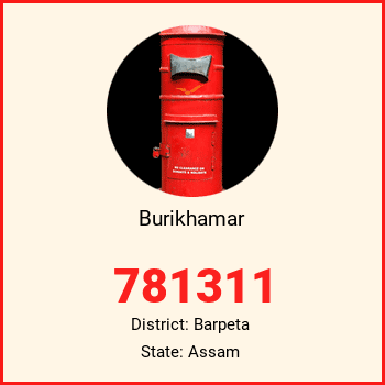 Burikhamar pin code, district Barpeta in Assam